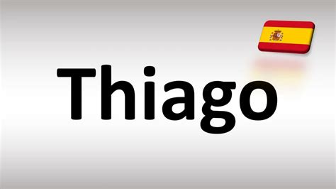 tiago or thiago pronunciation
